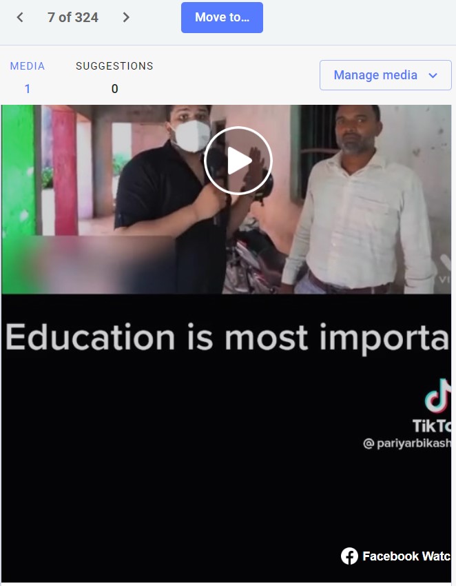 Ticket we got in our tipline