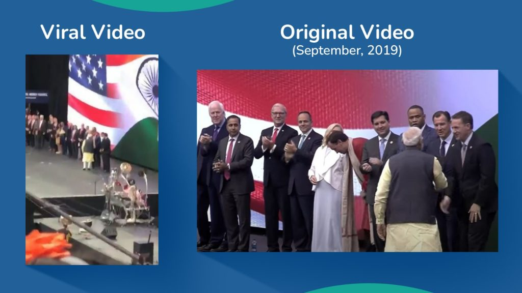 PM ਮੋਦੀ ਦੇ ਅਮਰੀਕਾ ਦੌਰੇ ਦਾ ਚਾਰ ਸਾਲ ਪੁਰਾਣਾ ਵੀਡੀਓ ਗੁੰਮਰਾਹਕੁੰਨ ਦਾਅਵੇ ਨਾਲ ਵਾਇਰਲ