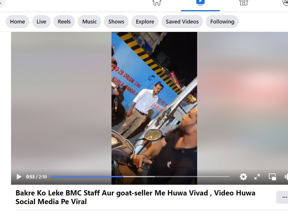 Kural written in the board  in Hashtag Mumbai's Post