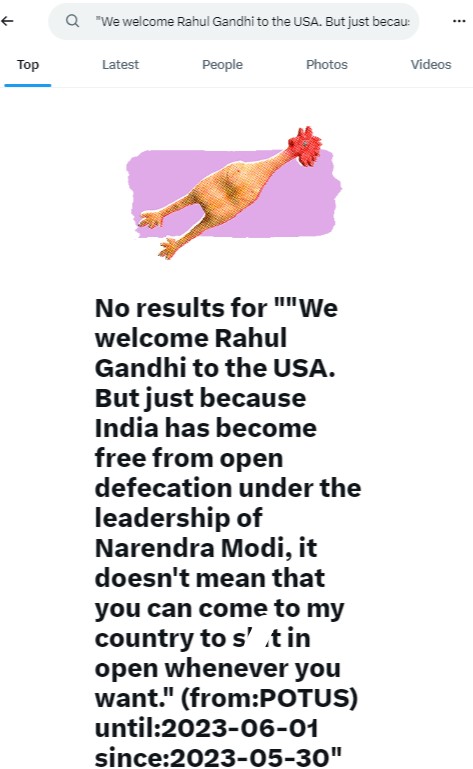 Tweet by President Joe Biden