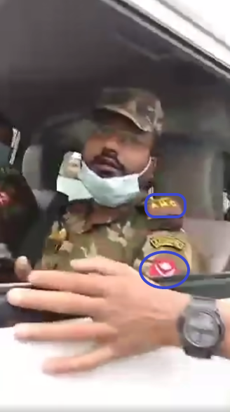 இந்திய ராணுவத்தின் ஆம்புலன்ஸை இஸ்லாமியர்கள் மறித்து ஆர்ப்பாட்டம் செய்ததாக பரவும் தகவல்