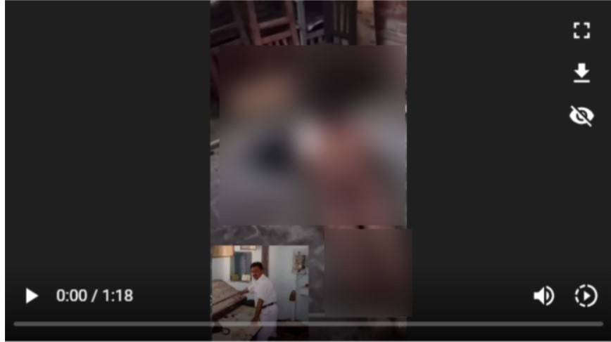 Image we received in whatsapp tipline