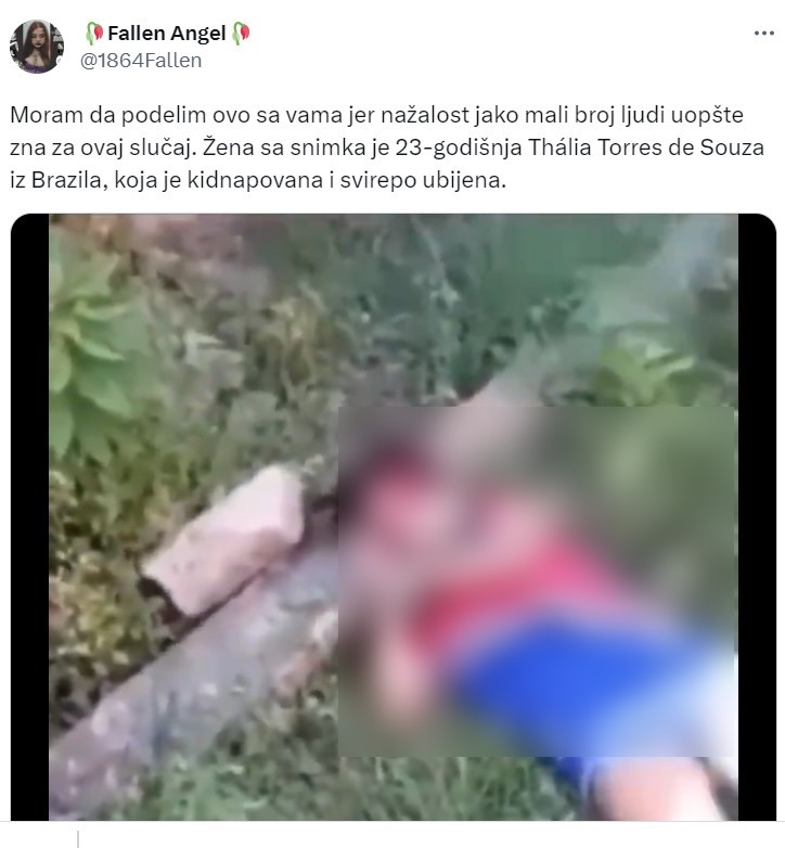 Fallen Angel's tweet