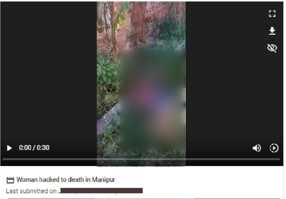 Fact Check: ಬ್ರೆಜಿಲ್‌ ನಲ್ಲಿ ನಡೆದ ಮಹಿಳೆಯ ಬರ್ಬರ ಹತ್ಯೆಯ ಹಳೆಯ ವೀಡಿಯೋ ಮಣಿಪುರದ್ದು ಎಂದು ತಪ್ಪಾಗಿ ಹಂಚಿಕೆ