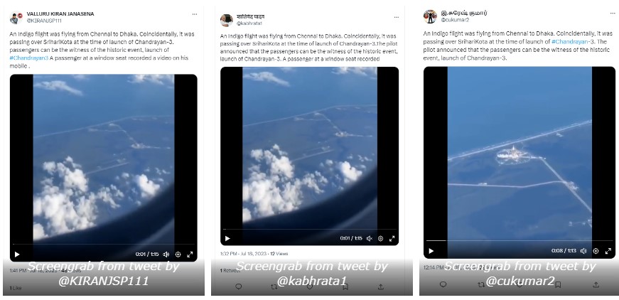 Screenshot of viral videos