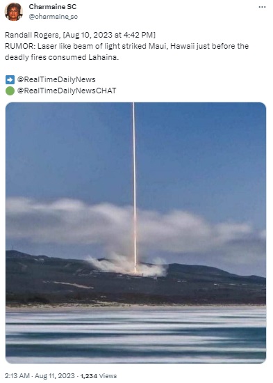 Viral images are of unrelated events from 2018. One image is most likely of a cold-weather phenomenon after a meteor strike in Michigan, while the other is of a SpaceX rocket launch in the same year.