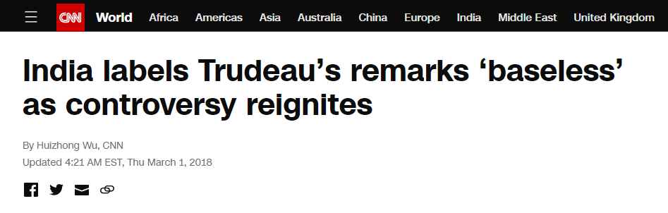 கனடா எதிர்கட்சி தலைவர் ஆண்ட்ரூ ஷியர் ஜஸ்டின் ட்ரூடோவிடம் கேள்வி எழுப்பியதாக பரவும் வீடியோ