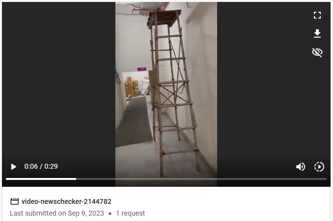 Fact Check: ಮೆಡಿಕಲ್ ಕಾಲೇಜಿನಲ್ಲಿ ಚಲಿಸಿದ ಏಣಿ ಎಂಬ ವೀಡಿಯೋ ಹಿಂದಿನ ಸತ್ಯ ಏನು?