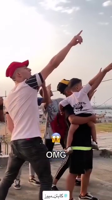 Scene from the viral  video