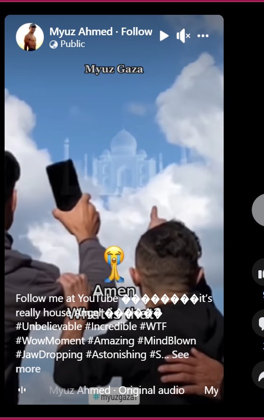 Facebook reels by Myuz-Ahmed 