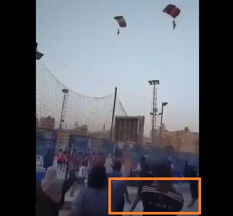 Fact Check: पॅराशूटने उतरणाऱ्या लोकांचा हा व्हिडिओ इस्रायल-पॅलेस्टाईन संघर्षाशी संबंधित नाही