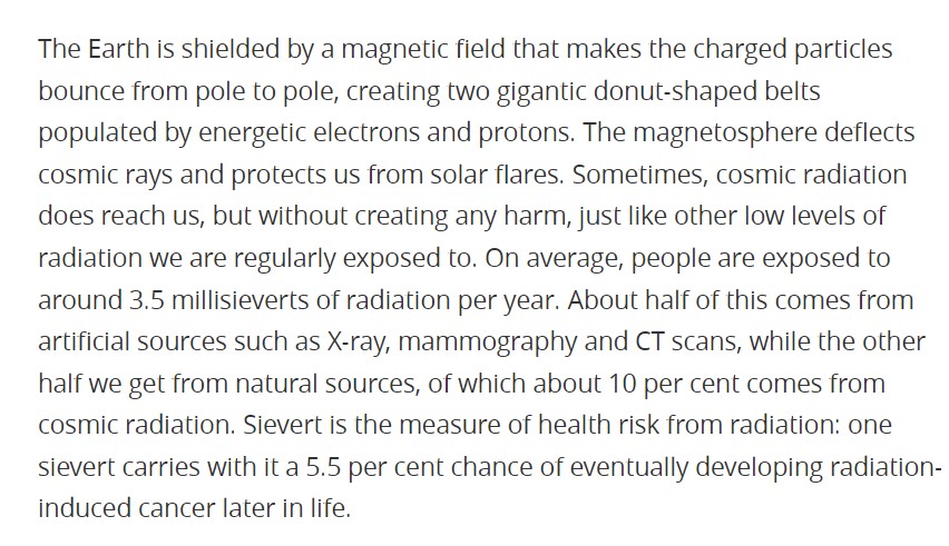 From an article in International Atomic Energy Agency website