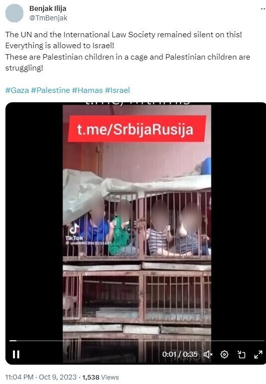 इस्रायल-पॅलेस्टाईन वादाच्या दरम्यान पिंजऱ्यात कैद झालेल्या मुलांच्या व्हायरल व्हिडिओबद्दल न्यूजचेकरला आतापर्यंत मिळाली ही माहिती, वाचा हा रिपोर्ट