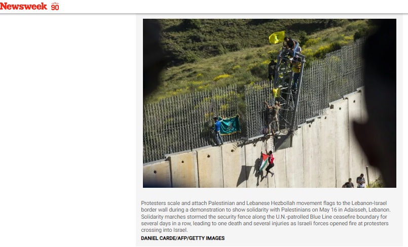 Image appearing in Newsweek