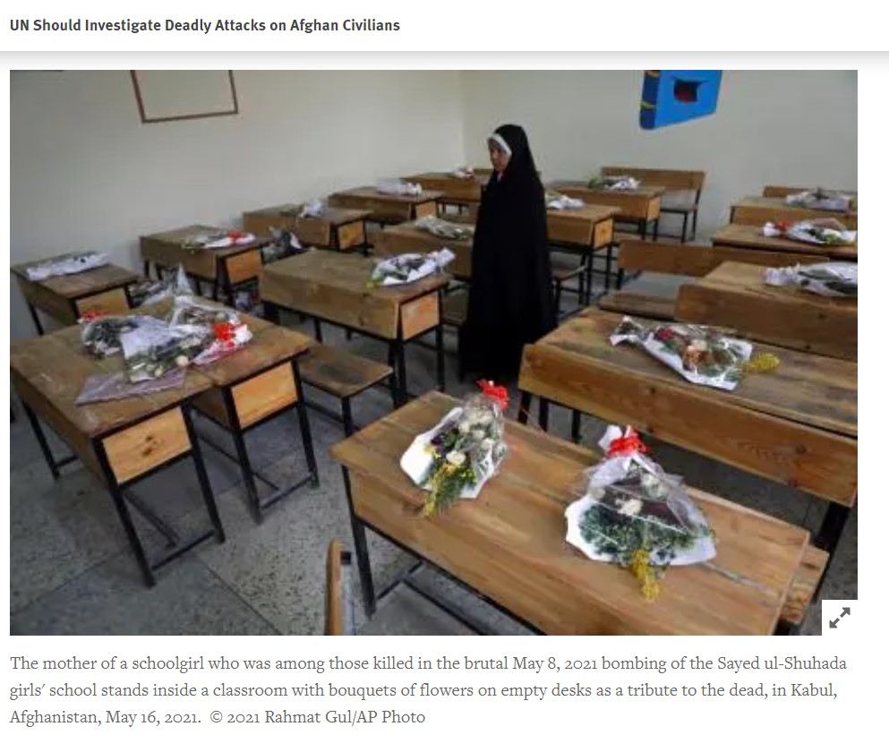 Photograph in Human Rights Watch