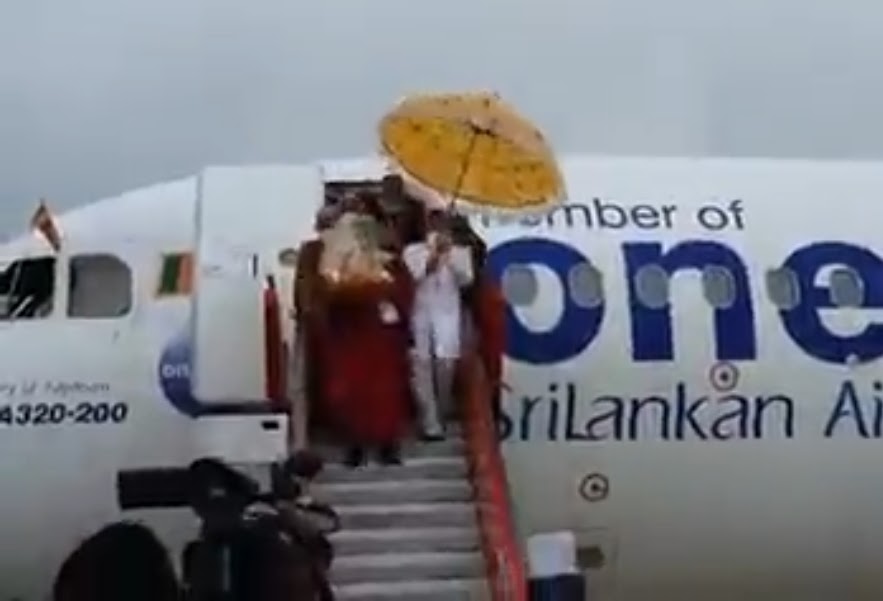 Screenshot of viral video