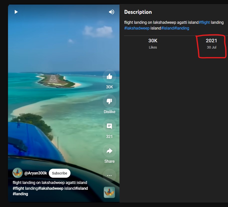 
 Screen shot of the Video uploaded by CLICK & SEE MEDIA
