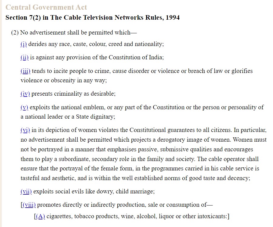 Courtesy: Indian Kanoon Website