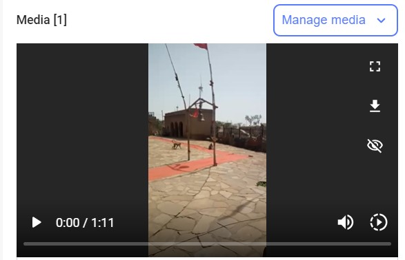 A screengrab of the fact check request received on our WhatsApp tipline