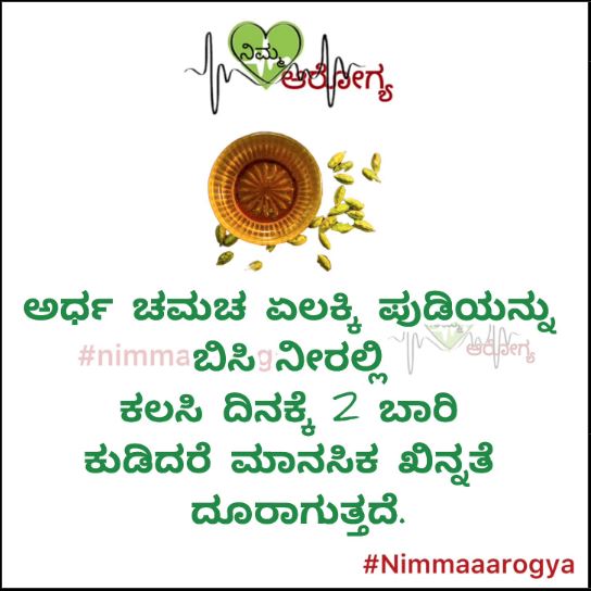Fact Check: ಏಲಕ್ಕಿ ಪುಡಿಯನ್ನು ನೀರಿನಲ್ಲಿ ಕಲಸಿ ಕುಡಿದರೆ ಮಾನಸಿಕ ಖಿನ್ನತೆ ದೂರವಾಗುತ್ತದೆ ಎನ್ನುವುದು ನಿಜವೇ?