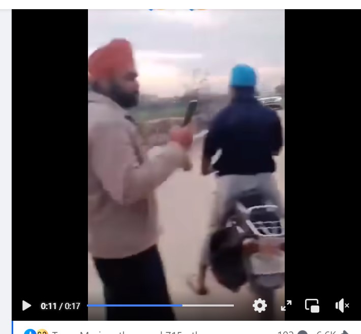 Image from the viral clip