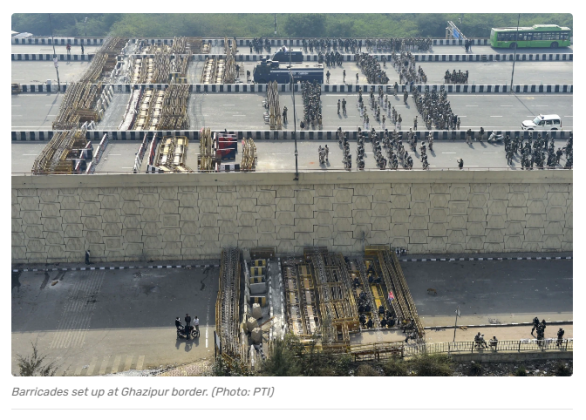 Fact Check: ಬಿಗು ಬಂದೋಬಸ್ತ್ ಗೆ ಹಾಕಲಾದ ಈ ಬ್ಯಾರಿಕೇಡ್ ಚಿತ್ರ ಹಳೆಯದು!