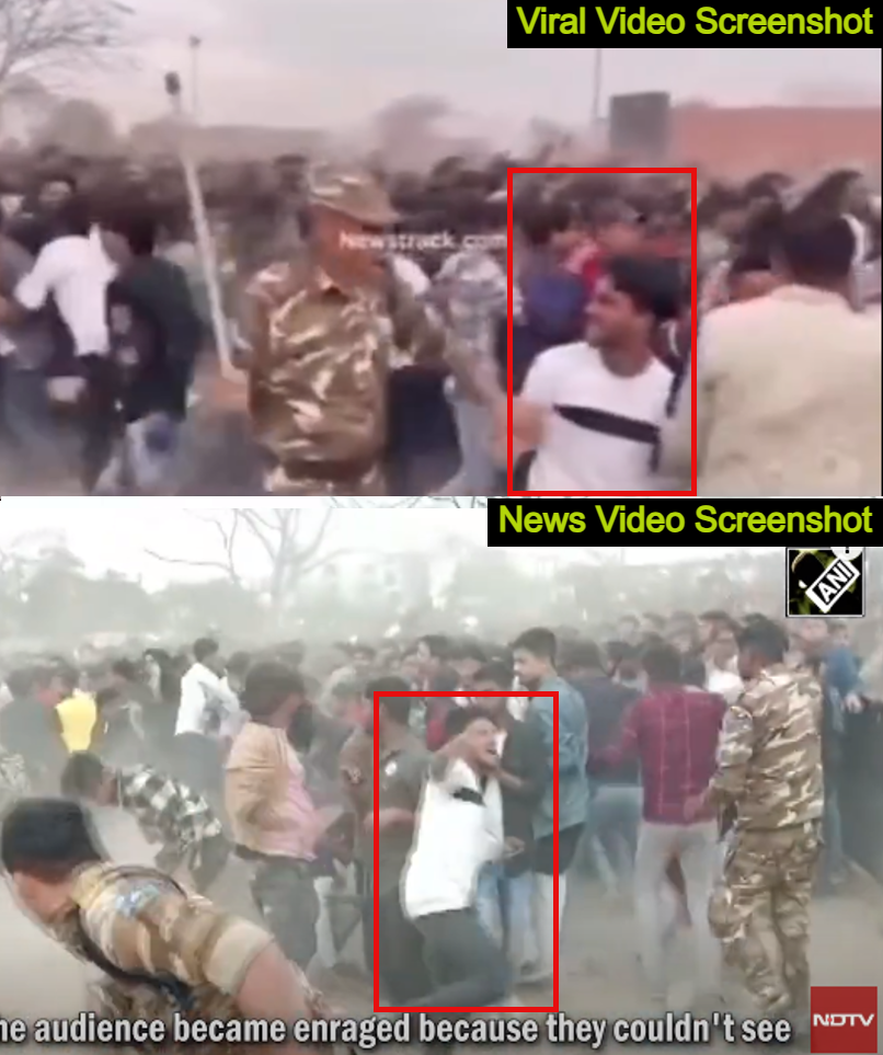 যোগীর পুলিশের লাঠিচার্জের Image 3