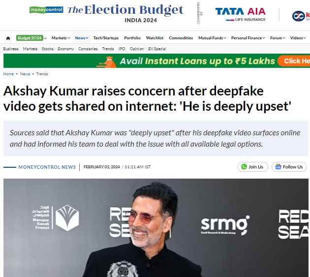 Fact Check: मोबाईल गेम ॲपचा प्रचार करणारी अक्षय कुमारची डीपफेक जाहिरात व्हायरल