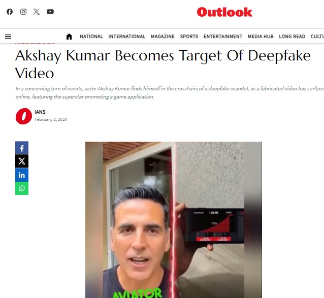 Fact Check: मोबाईल गेम ॲपचा प्रचार करणारी अक्षय कुमारची डीपफेक जाहिरात व्हायरल