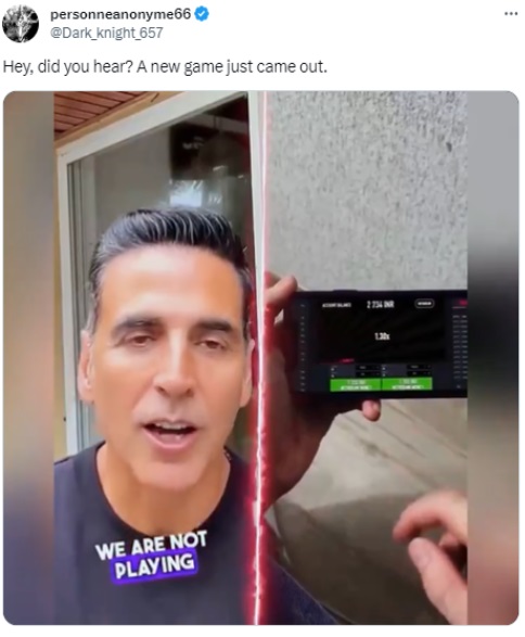 Fact Check: मोबाईल गेम ॲपचा प्रचार करणारी अक्षय कुमारची डीपफेक जाहिरात व्हायरल