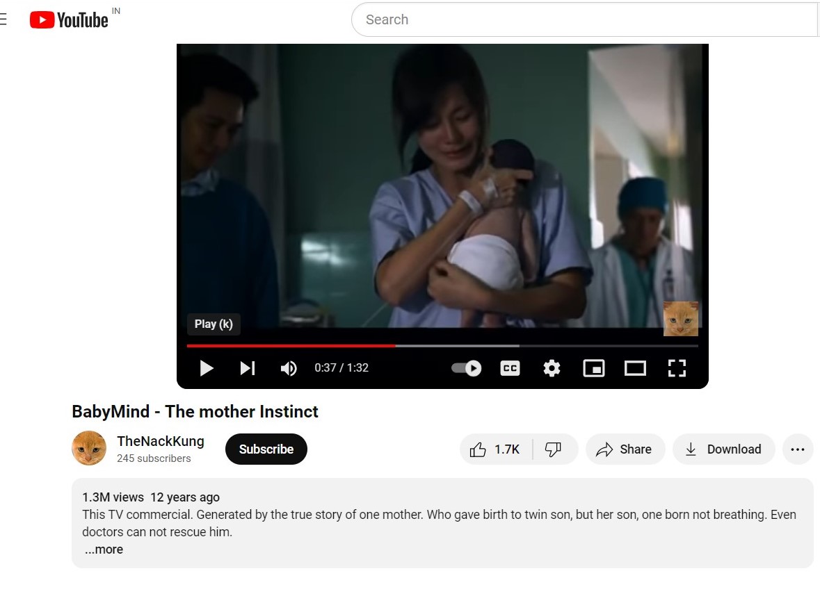 Youtube video from TheNackKung