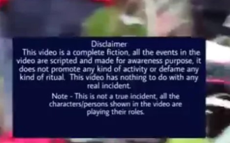 Disclaimer seen in the facebook post of Punjab News