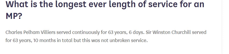 
Members FAQ on the website of the UK Parliament 