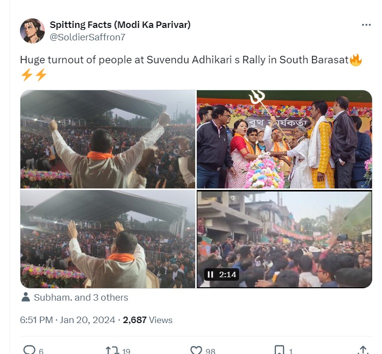 X post by Spitting Facts (Modi Ka Parivar) 