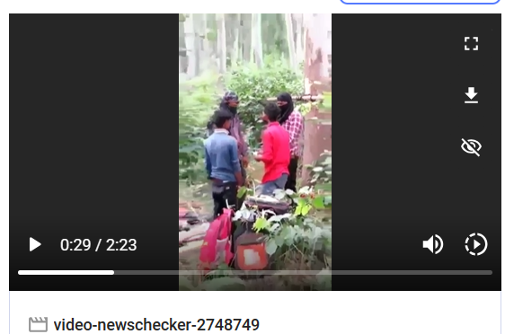 Fact Check: कॅमेऱ्यावर मुलांचे अपहरण दाखवणारा व्हिडिओ स्क्रिप्टेड आहे