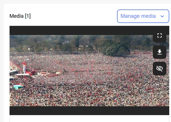 Request for Fact check we received in our tipline