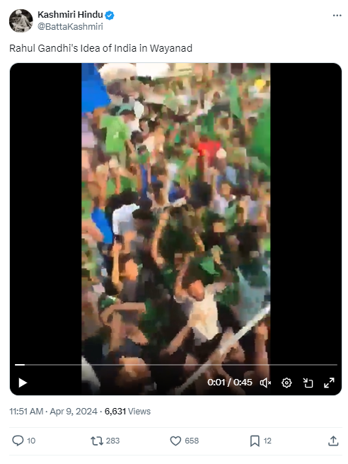 वायनाडची स्थिती? राहुल गांधींच्या मतदारसंघातील असल्याचा दावा करणाऱ्या व्हायरल व्हिडिओमागील सत्य हे आहे