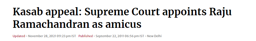 Fact Check: राष्ट्रवादीचे माजी नेते मजीद मेमन यांनी २६/११ च्या दहशतवादी हल्ल्यातील दोषी अजमल कसाबचा बचाव केला होता का? आम्हाला हे सापडले