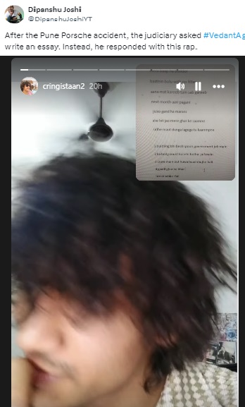 Fact Check: व्हायरल रॅप व्हिडिओमध्ये पुणे पोर्श क्रॅश प्रकरणातील किशोरवयीन मुलाचा समावेश नाही