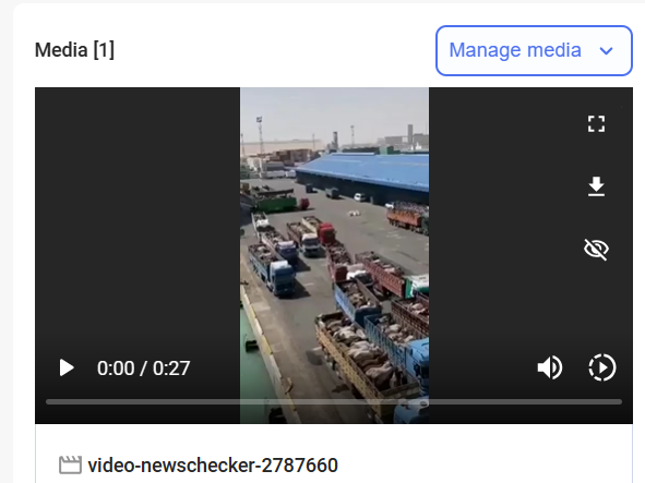 या व्हिडिओमध्ये अदानी बंदरात निर्यात करण्यासाठी आणलेल्या गायी आहेत का? हे आहे व्हायरल व्हिडिओमागील सत्य