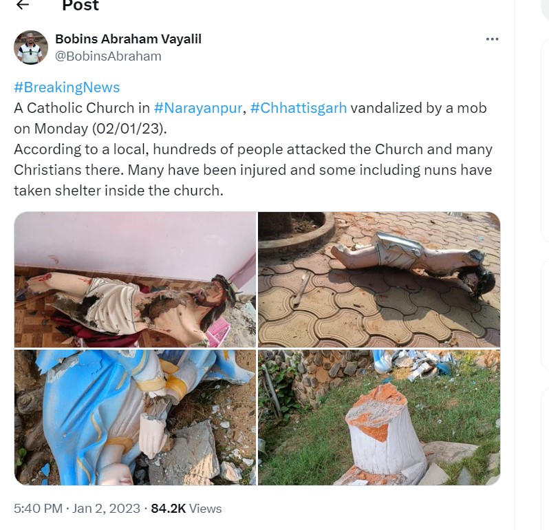 X post by @BobinsAbraham