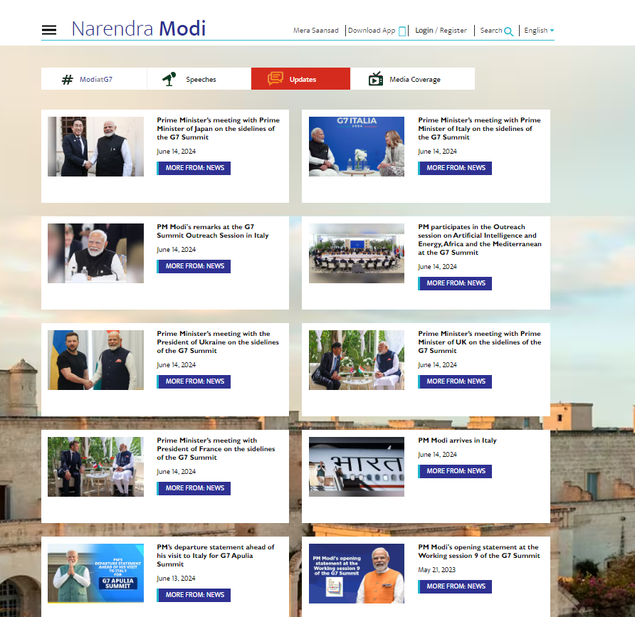 इटलीतील G7 शिखर परिषदेत पंतप्रधान मोदी आणि पोप यांच्यात ‘विशेष भेट’? नाही, व्हायरल व्हिडिओ 2021 चा आहे